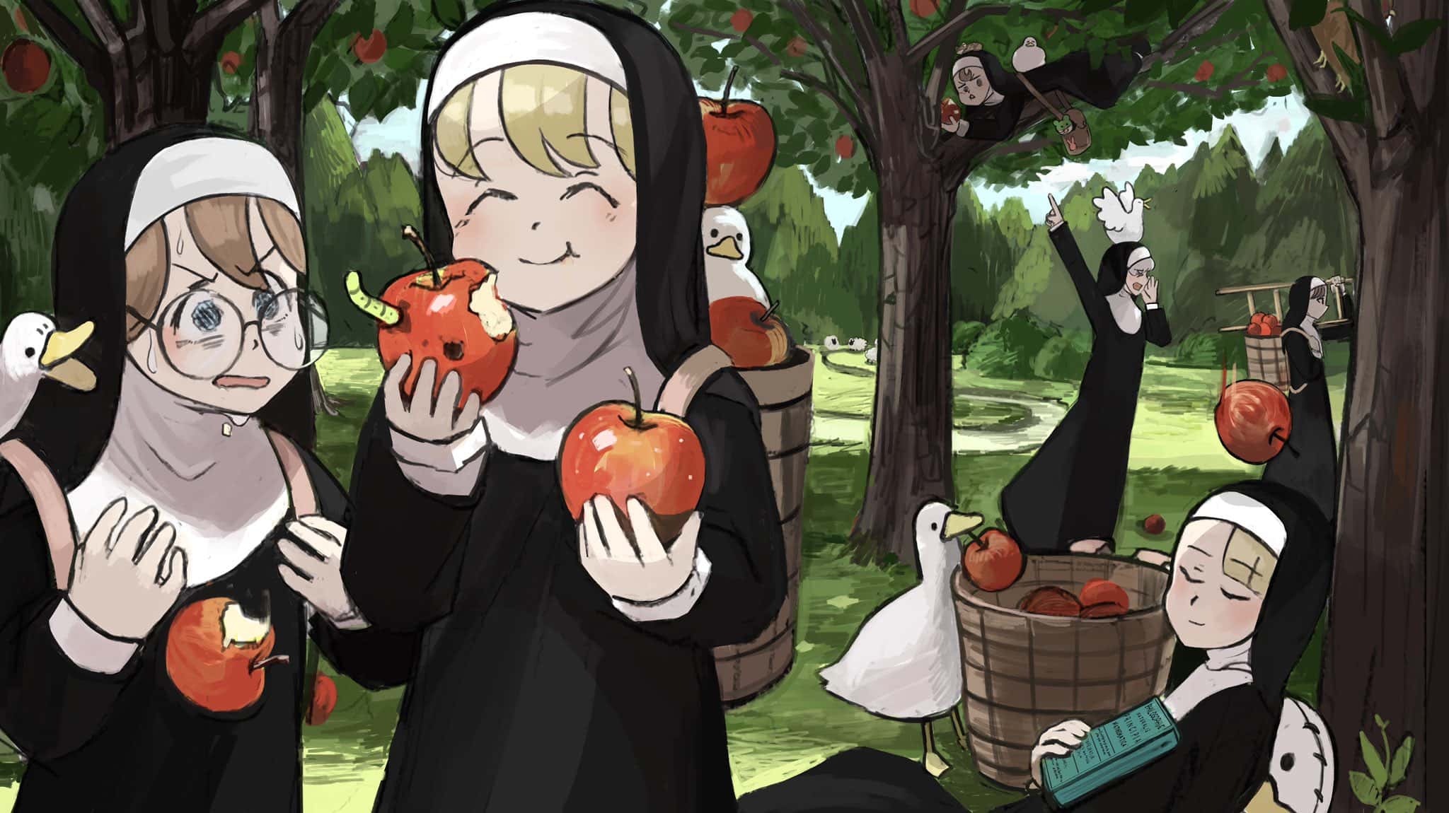 1 - 126 Собирание яблок